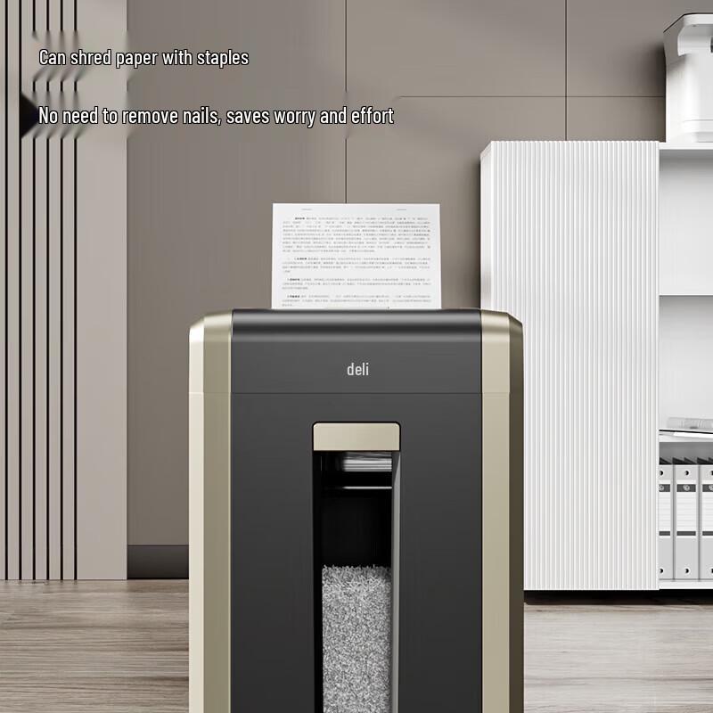 Deli GA706 Commercial Cross-Cut Shredder CN plug (adapter included)