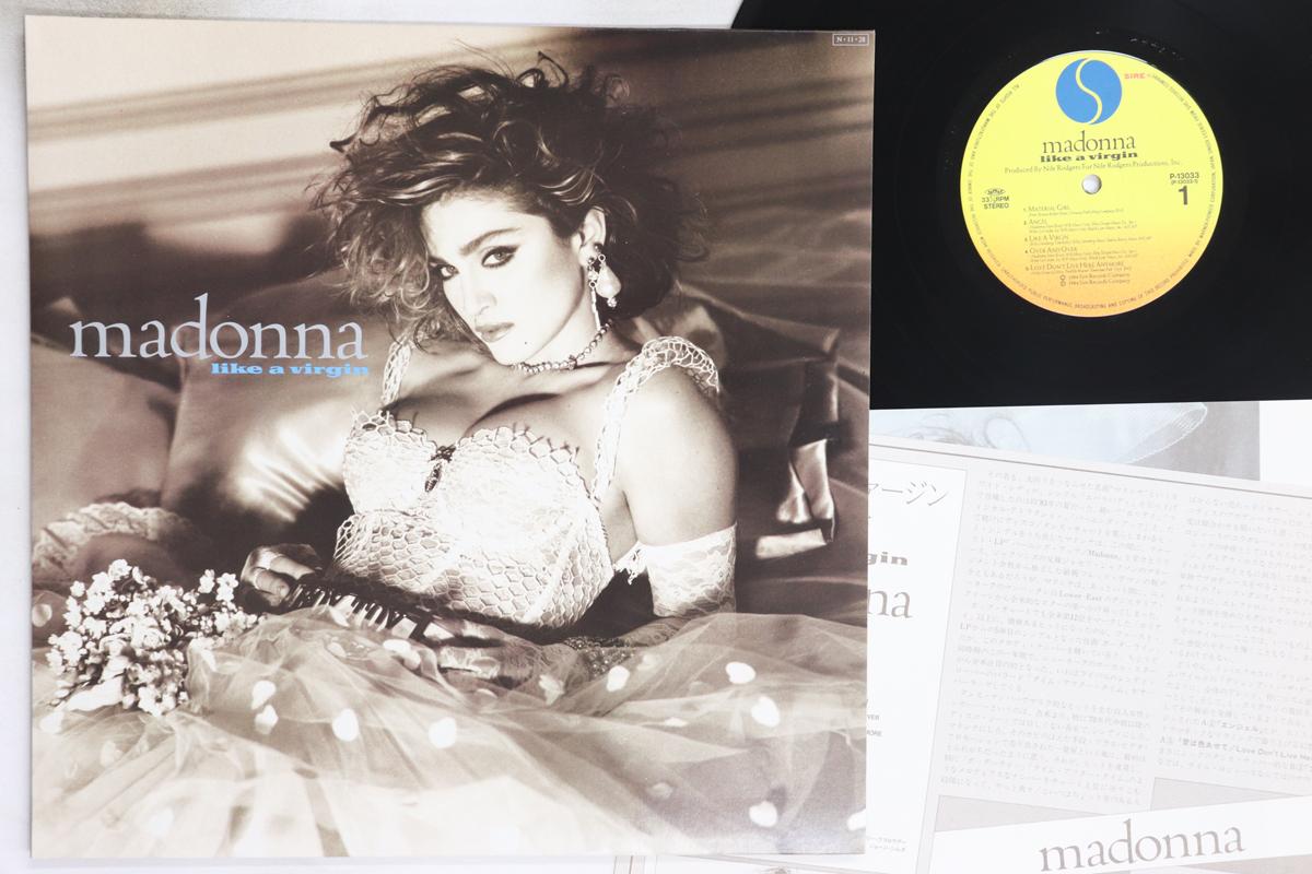 

LP Пластинка MADONNA - Like A Virgin P13033 SIRE 1984 Япония Поп Б/У