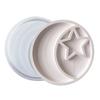 Round Tray Molds Star and Moon Silicone Mould Epoxy Resin Molds Jewelry Tray Molds Castings Molds Storage Tray Molds
