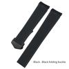 20mm 22mm High Quality Natural Rubber Watchband for TAG Heuer Aquaracer 300 WAY201A WBP5110 Diving Watch Strap Silicone Bracelet