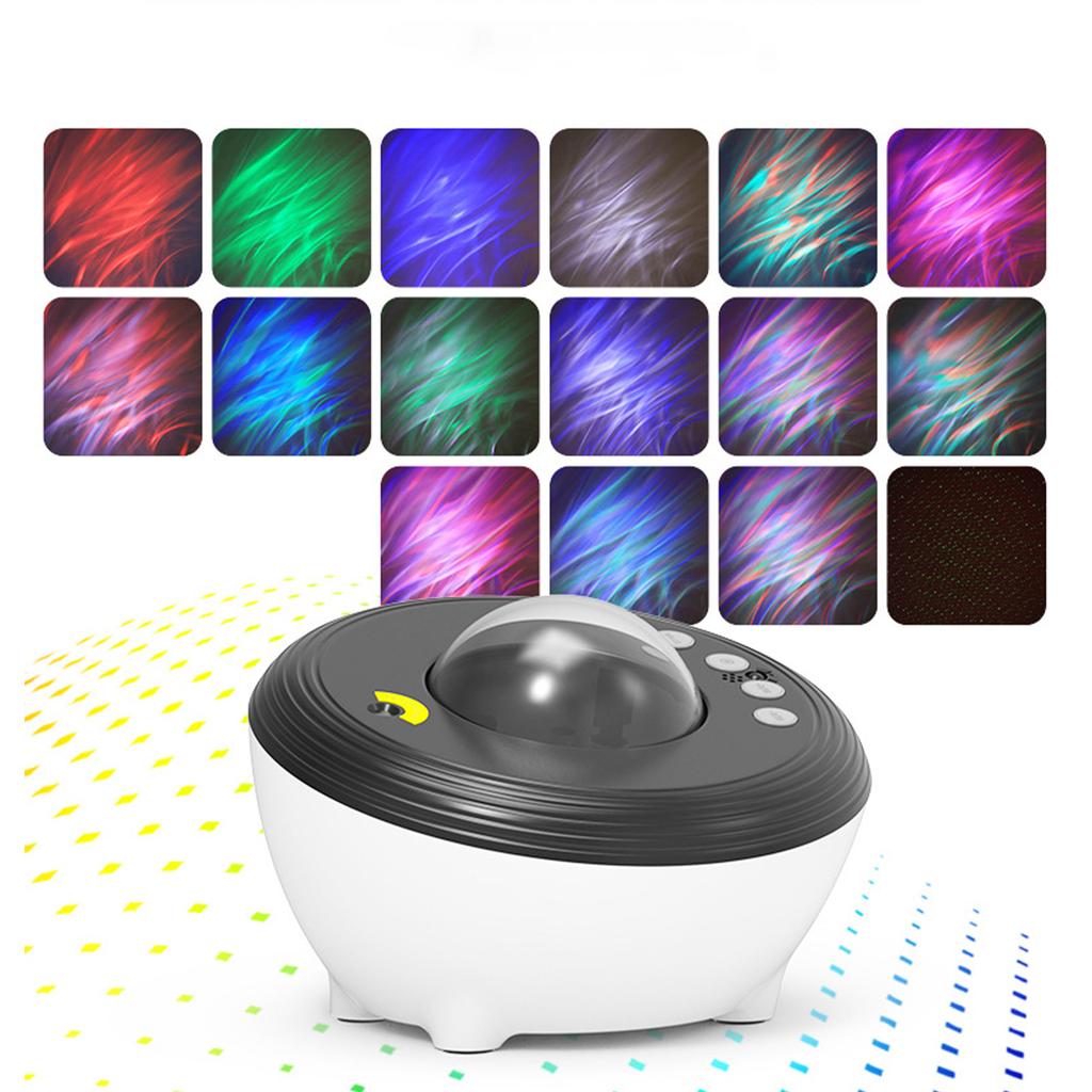 Northern Lights Starry Night Light Ambient Light Full Star Bedroom Aurora Projection Light Erotic Bluetooth Audio