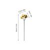 10/20/30pcs Garden Stakes Decoration Bee Yard Pot Pile Lawn Pathway Ornament Flower Pot Indoor Outdoor Landscape Decor