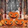 3pcs Halloween pumpkin balloons for Halloween party horror theme Halloween party, haunted house, room, doorway outdoor decor