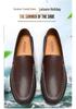 Men's Genuine Leather Slip-On Loafers: Business, Casual & Driving Shoes