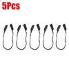 1-5Pcs Fishing Rod Tie Pole Tip Cover Strap Fastener Sleeves Fishing Rod Strapping Wrap Pole Protector Case Outdoor Fishing Tool