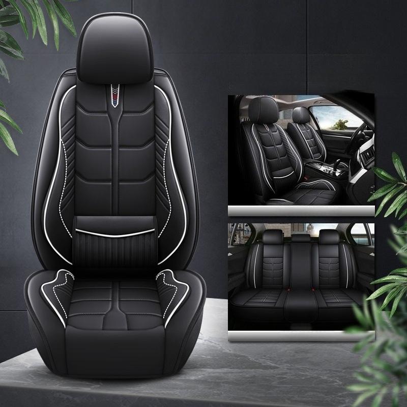 5-Seat Luxury Car Seat Cover, New, Advanced, Four Seasons, , All-Inclusive, Full Coverage, One-Piece, Breathable, Car Seat Protective Jacket