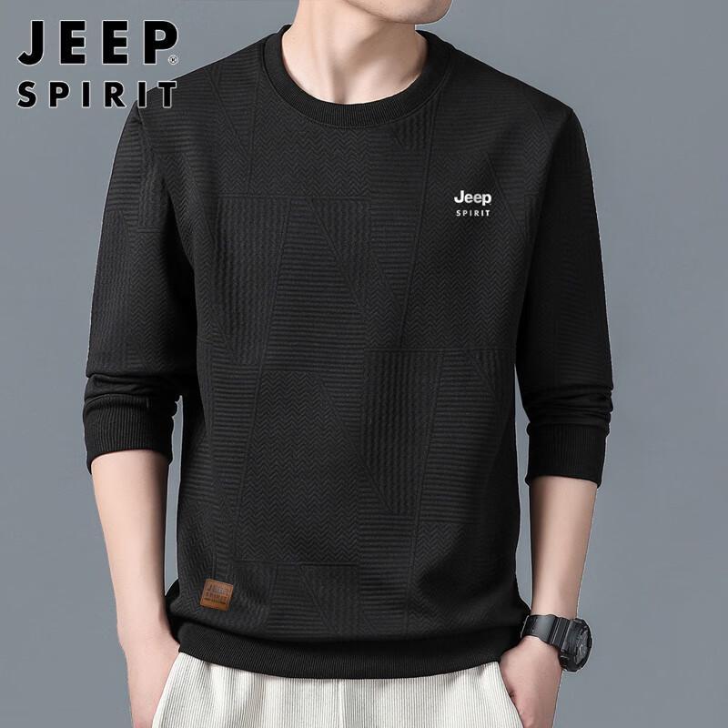

JEEP SPIRIT Men s Casual Long Sleeve Sweatshirt 2XL