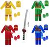 NINJA cosplay costume Jumpsuit Set Halloween Christmas Advanced Latest Ninja Cosplay Costume Party