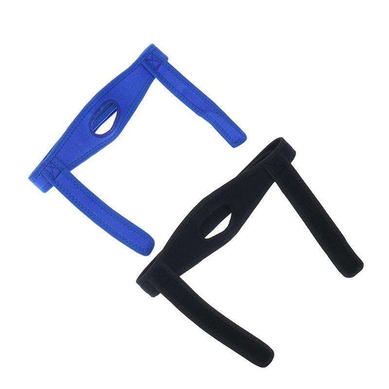 Εξωτερικός Ιμάντας Πηγουνιού Ελαφρύς Μαύρος και Μπλε Ιμάντες Ύπνου Ροχαλητού