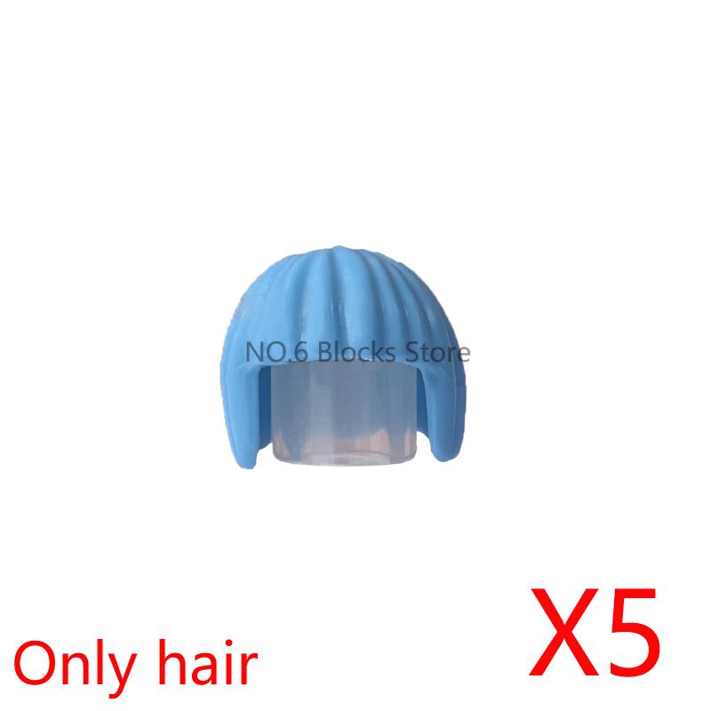 City Building Blocks Body Character Clothing Head Face DIY Parts Hair Expression Accessories Figure Headwear Helmet Bricks Toys