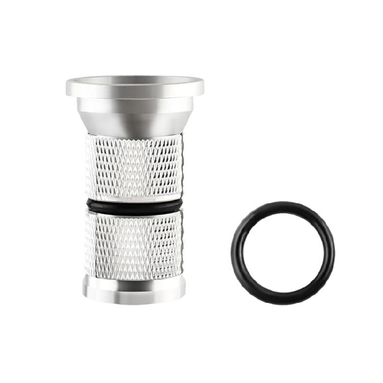 Carbon Fibers Front Fork Compression Plug, Bicycles Headset Expander Stem Aluminum Alloys for Mountain Suspension Forks 30MM