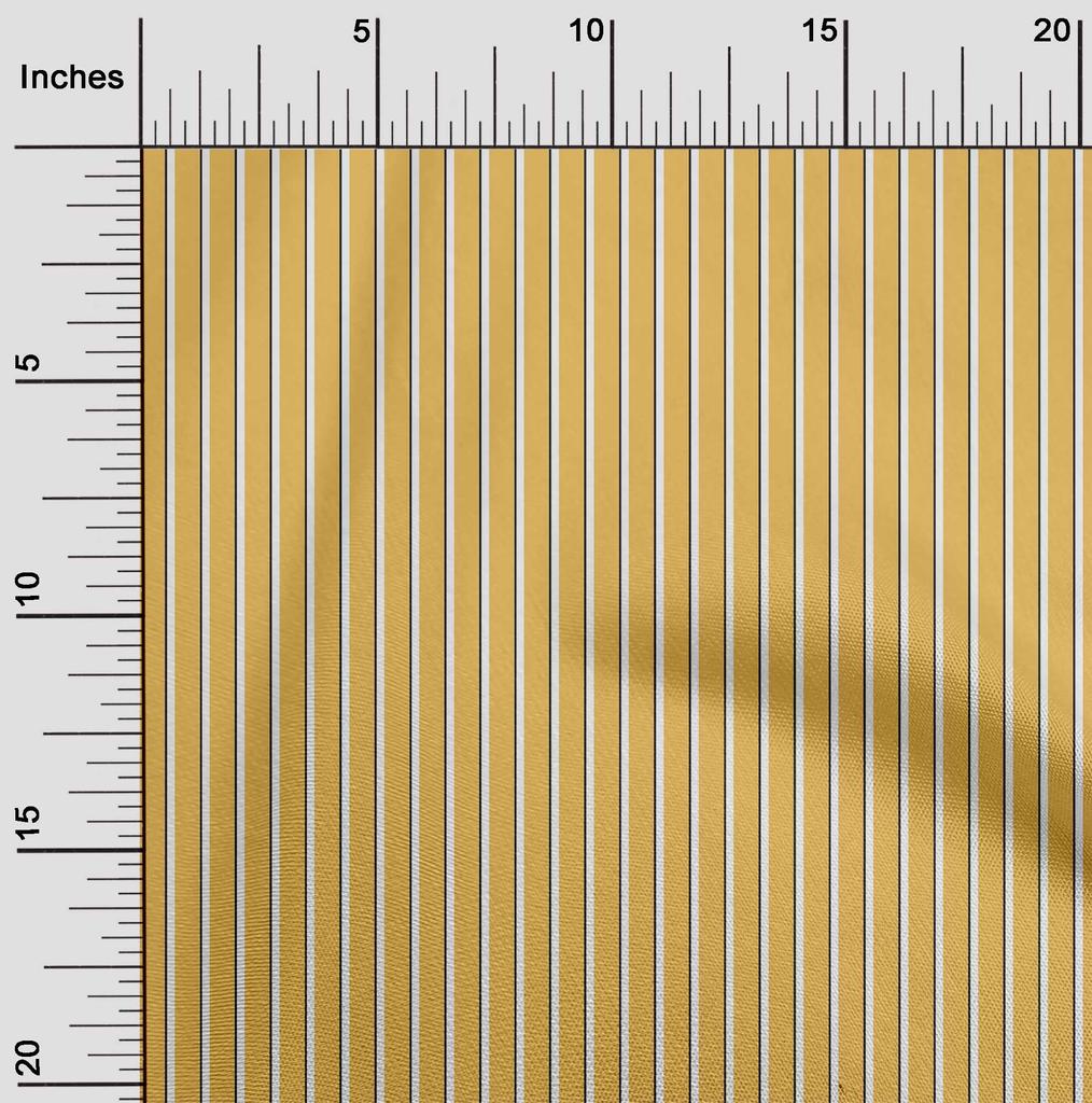 oneOone Cotton Flex Fabric Vertical Stripe Print Sewing Fabric BTY 40 Inch