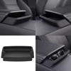 Vehicle Armrest Compartment Insert Interior Console Glove Organize Silicone Center Console Tray Suitable for Vehicles