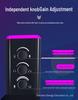 Dual Mode RGB Gaming Microphone – XLR/USB, Live Streaming & Recording, Dynamic Core