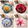 3D Flower Carpet Bathroom Absorbent Household Anti Slip Dirt Resistant Easy To Maintain Foot Mat