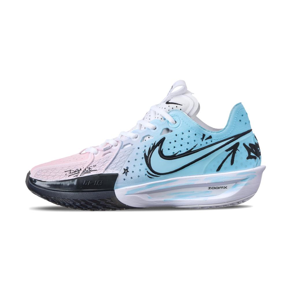 Nike Air Zoom G.T.Cut 3 Deep Sea Star Mesh Cushioning Abrasion Resistant Support Low top Basketball Shoes Unisex DV2918-102(Team144-)