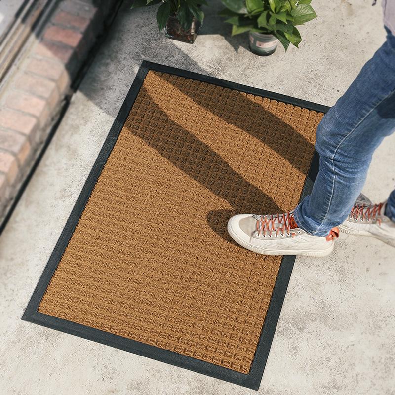 Cross-border Polypropylene Door Mat: Wear-resistant, Non-slip Outdoor Foot Mat 45x75cm