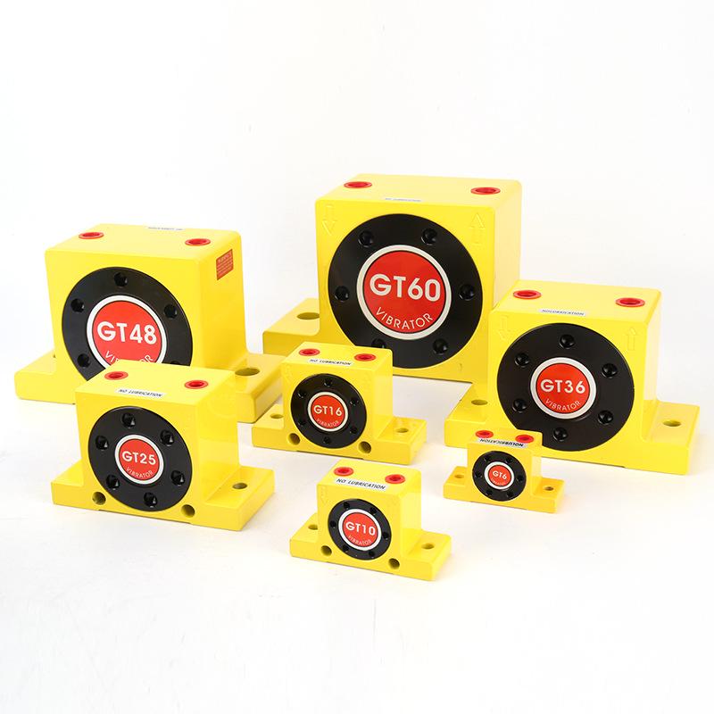Pneumatic Turbine Vibrator GT Series: GT8, GT10, GT13, GT16, GT20