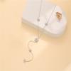 Stylish Meteors Inspired Long Necklace Sophisticated Long Necklace With Meteors And Crosses Details Neck Chain Accessory