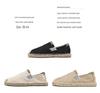 Pánské letní plátěné slip-on boty z lnu - Ležérní lehký rybářský styl