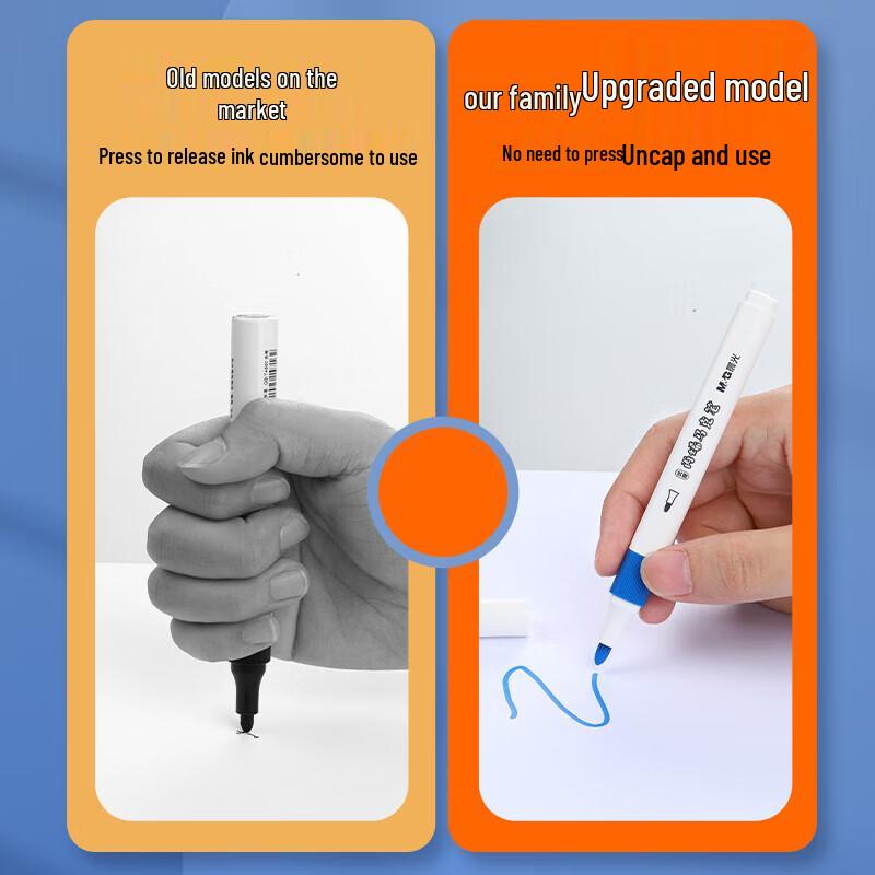 M&G 36-Color Single Head Acrylic Marker Set