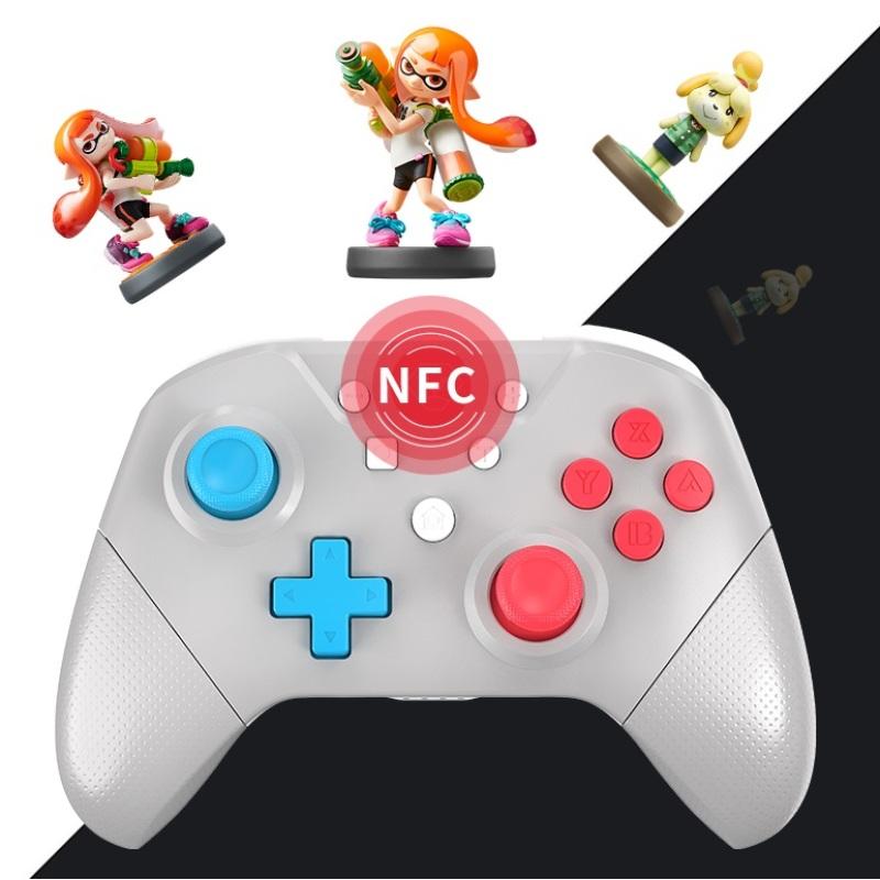 Herní rukojeť Bezdrátový ovladač Bluetooth Somatosensory Vibration Handle pro Nintendo Switch PRO