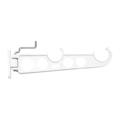 Mizukami Metal First Swing Clothes Drying Rack, Vertical, 380mm, White