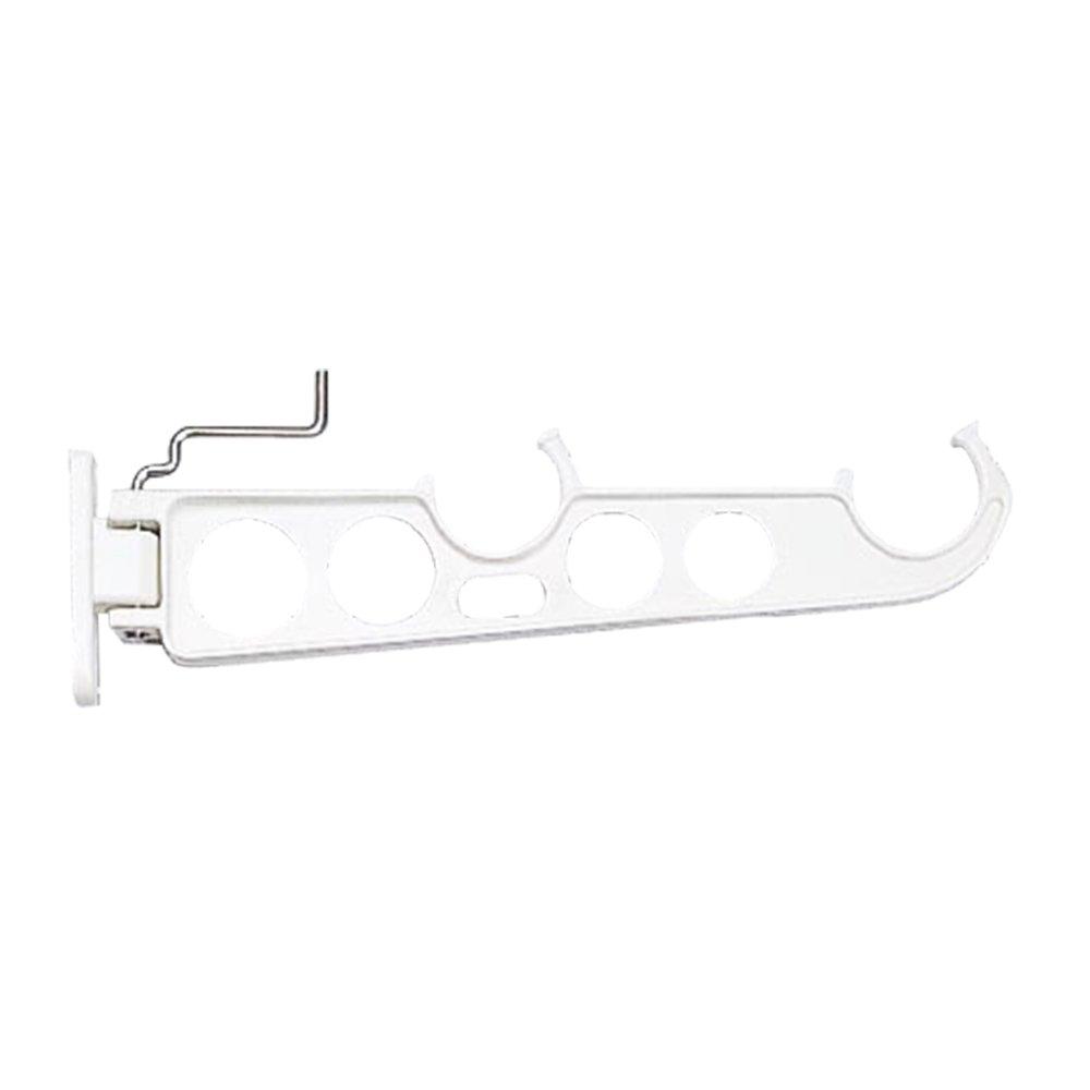 Mizukami Metal First Swing Clothes Drying Rack, Vertical, 450mm, White