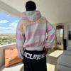 Scuff Vintage Striped Hoodie Y2K Style Loose Fit Streetwear Men Women