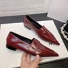 New Style Women's Pointed Toe Flats Women Loafers Shoes Summer Casual Walking Shoes Designer Sexy Sandals Brand Dress
