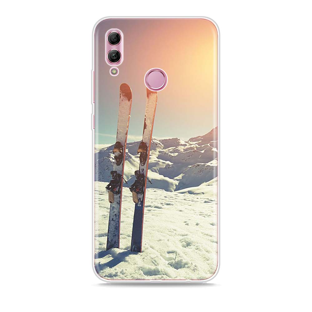

Силиконовый чехол для катания на лыжах, сноуборде, для Honor 30 30S 30i 9 10 9A 9C 9S 9N 10i 10X 9X Lite Pro 5G Honor 9