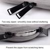 ND01D Polyester Felt Laptop Sleeve for 14.1 Inch Notebook, Waterproof Protective Carrying Bag with Front Pocket & Telescopic Handle