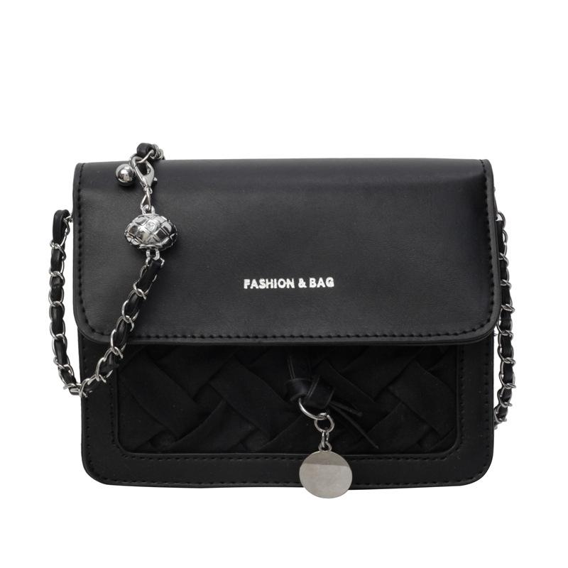 Small Bag Women's New Contrasting Color Versatile Shoulder Bag Fashion Casual Messenger Small Square Bag