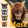 Halloween Props Owl Mask Festival Cosplay Props Atmosphere Dance Party Dress Up