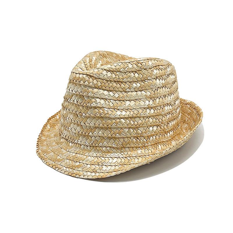 Traditional Straw Hat With Wide Brim And Bow For Summer Outdoor Sun Protection