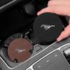 1/2pcs Car Coaster Water Cup Slot Non-Slip Mat Pad Car Accessories For Ford Focus Mondeo Kuga Fiesta MK7 Escort Explorer Edge 2 4 MK2 MK4