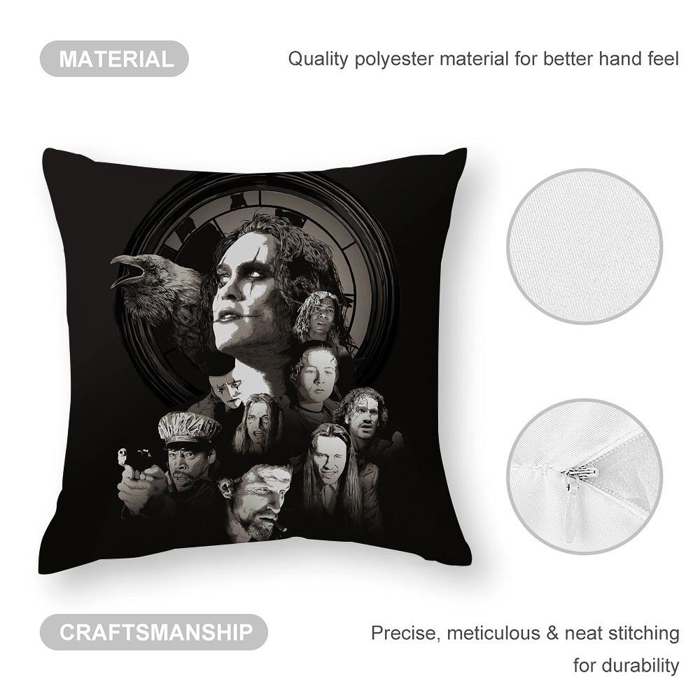Movie The C-Crow Pillow Case 3D Print Polyester Fiber 40*40cm Home Sofa Throw Decoration Festival Gift