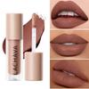 Matter Wasserdichter Farb-Lipgloss Langanhaltender Flüssiger Lippenstift Samt Nude Sexy Lipglaze Make-up Tönung Matte Textur Schönheitskosmetik