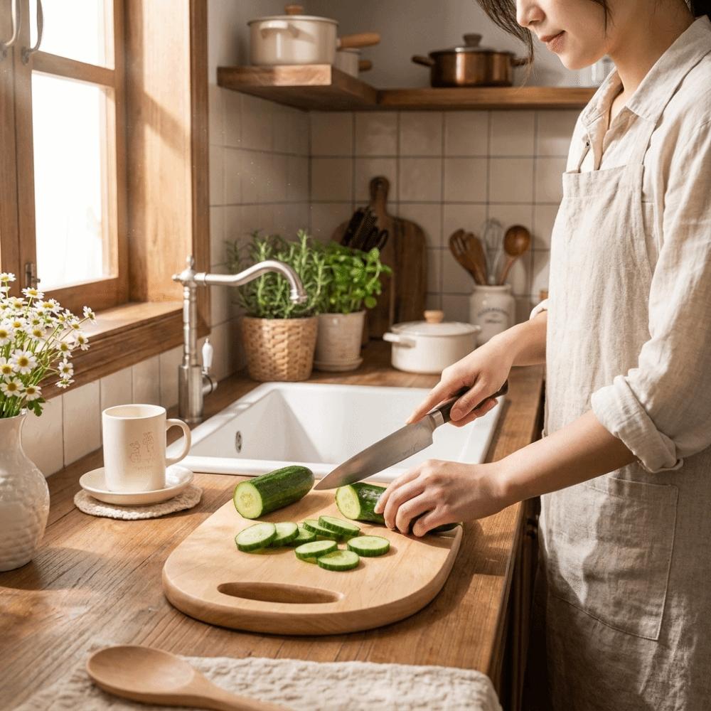 Thickened Wooden Cutting Board Non-Slip Cheese Board Durable Cutting Plate Mat Baby Food