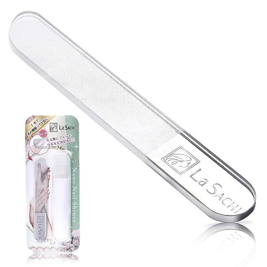La SACHI All-New Glass Nail File Created with Nanotechnology, Nail Buffer, Nail Care, Nail Shiner, N B07DZQYBFB