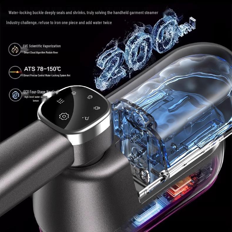 2025 Portable Handheld Clothes Steamer Iron for Home Dorm Use
