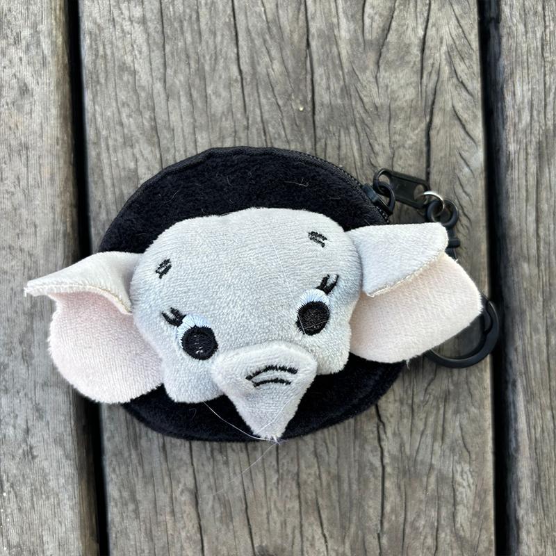 Cute Small Elephant Wallet Pendant Women Card Wallets Zipper Coin Pocket Card Bags Female Coin Purses Card Holder