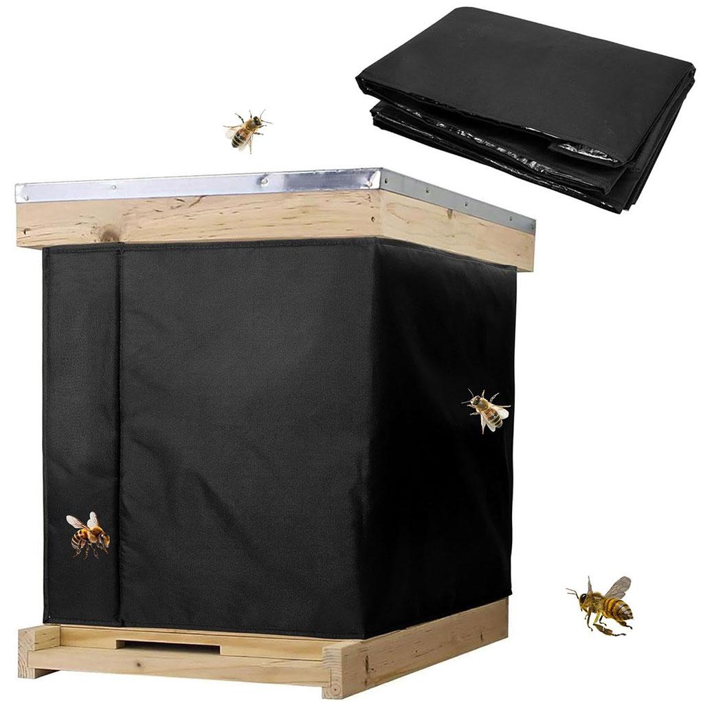 Winter Beehive Thermal Cover Waterproof Windproof Beehive Protection Wrap for Overwintering Use Beekeeping Supplies Adjustable