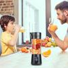 Electric USB Mini Juicer Blender For Shakes and Smoothies, Juice, Six Blades Great for Mixing,Black
