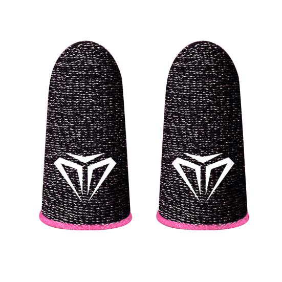 1 Pair S02 Finger Cover Sensitive Breathable Sweat-proof Video Games Touch Screen Fingertip Gloves for PUBG Mobile Game
