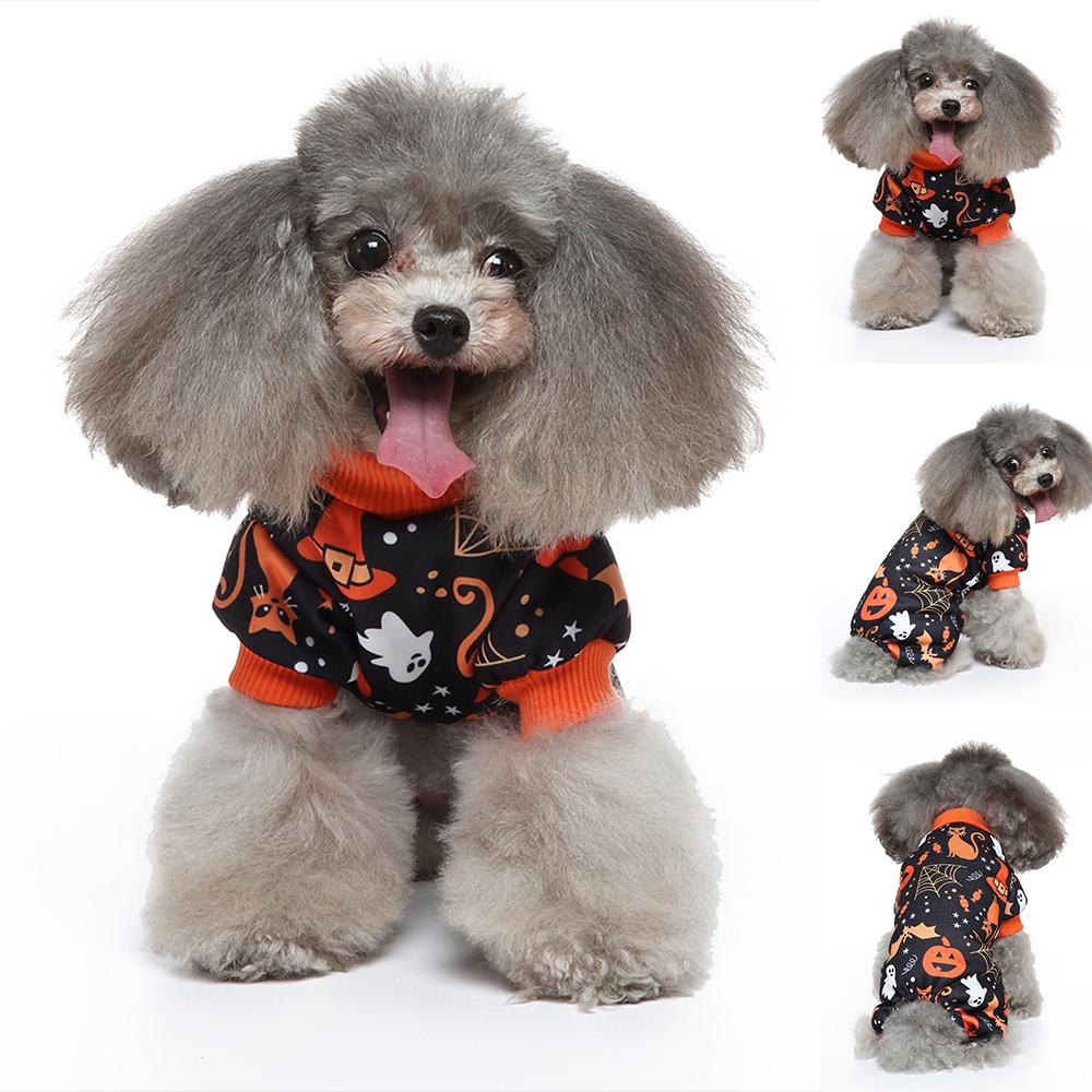 

Хэллоуин маленький питомец собака футболка топы платье щенок одежда жилет одежда костюм