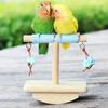 Bite-resistant Parrot Perch Stand Wear-resistant Parakeet Teeterboard  Cage Accessory