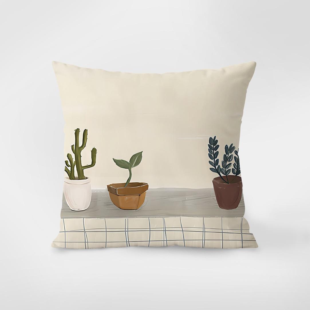 

Taie D oreiller Décorative Avec Illustration De Chat, Coussin Carré, Chambre à Coucher, Salon 55x55cm