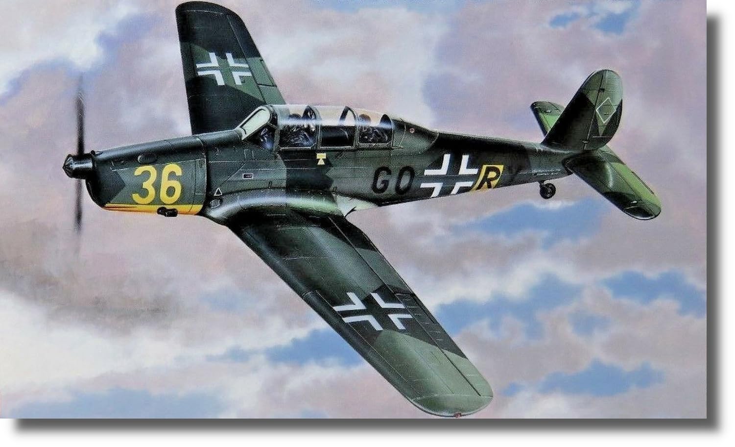 

SEMAR 1/72 Scale German Arado Ar96B Advanced Trainer Plastic Model Kit (SME72956)