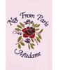 Drole De Monsieur Rose Slogan Hoodie D0Ths26201Pil